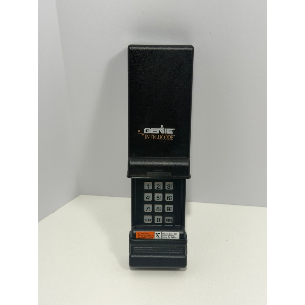 Genie Intellicode ACSDG Wireless Garage Door Opener Keypad Black Keyless Entry